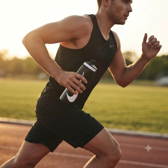Alt view image 4 of 7 - Refuel Bottle 24 Oz | Squeezable Material, Textured Surface, Quick Hydration
