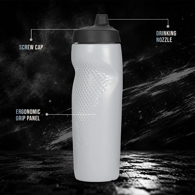 Alt view image 6 of 7 - Refuel Bottle 24 Oz | Squeezable Material, Textured Surface, Quick Hydration