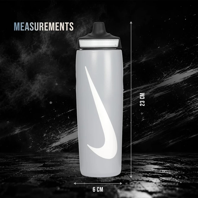 Alt view image 7 of 7 - Refuel Bottle 24 Oz | Squeezable Material, Textured Surface, Quick Hydration