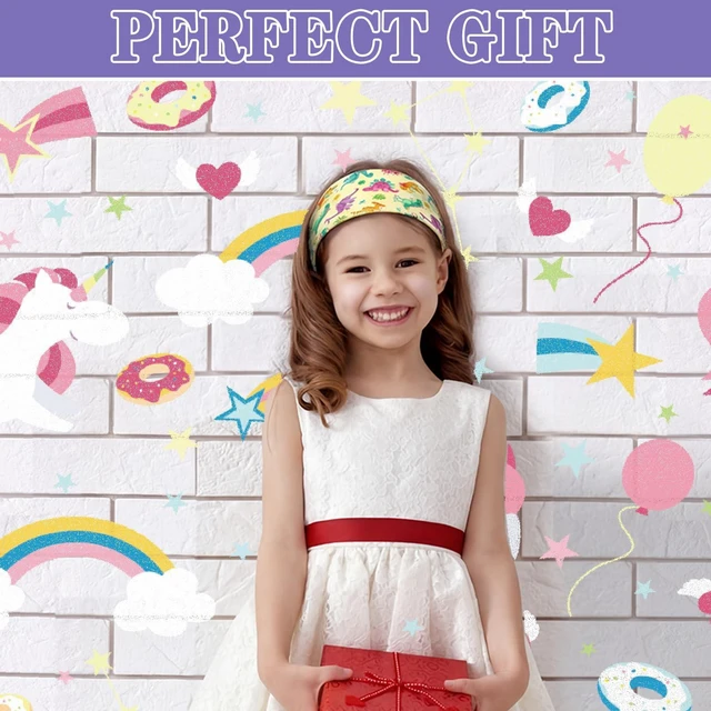Alt view image 6 of 7 - 6 Pcs Funny Cute Headbands for Girls Elastic Non Slip | Soft Adjustable Headband for Toddler Kids Girls, Comfortable Wear, Hair Accessories for Daily Wear and Party Supplies