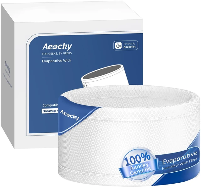 Main image of Humidifier Filters for Aeocky Humidifier Model:Doravap-001 | Replacement Evaporative Humidifier Wick Compatible With DoraVap-001,1-Pack