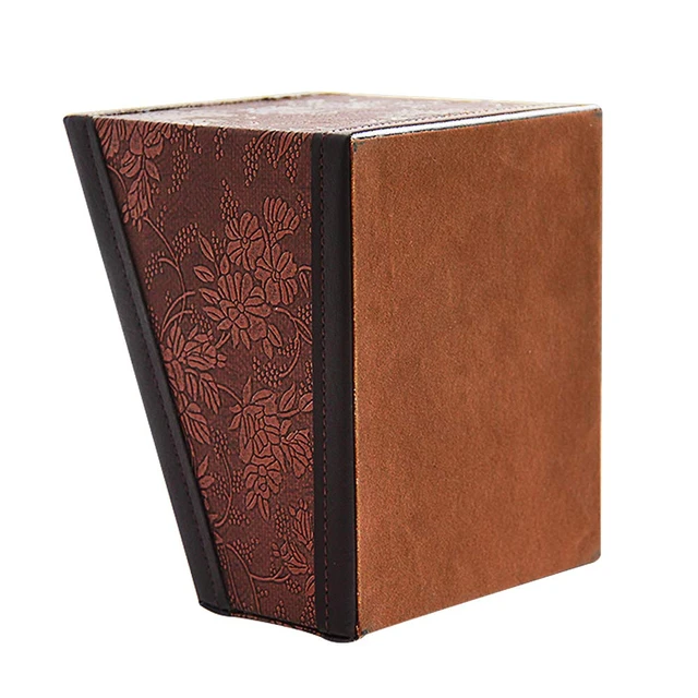 Alt view image 4 of 6 - PU Leather Remote Control Holder Storage Container for TV Remote Phone Caddy Eyeglasses