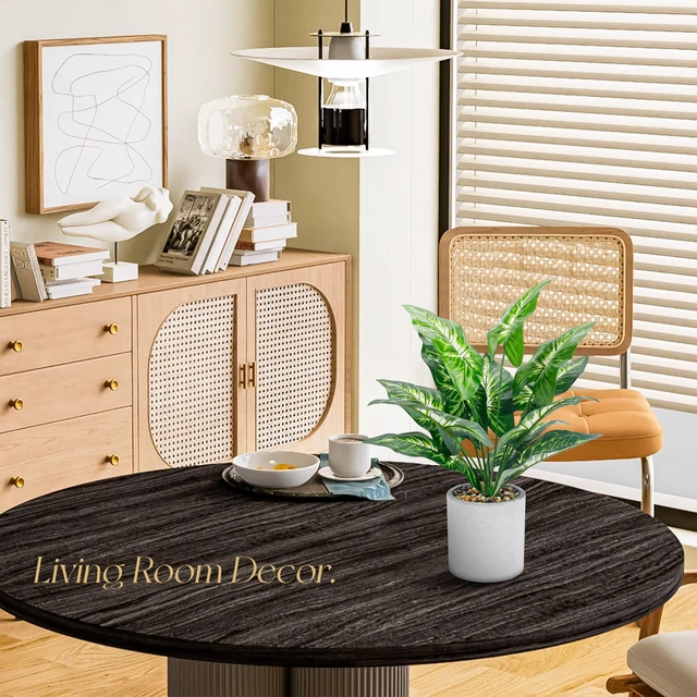 Alt view image 6 of 7 - 2 Pack 16" Fake Plants Monstera for Desk Shelf Decor | Tropical faux plants with adjustable leaves,sized for bookcase TV stand desk bathroom and compact roompet-friendly