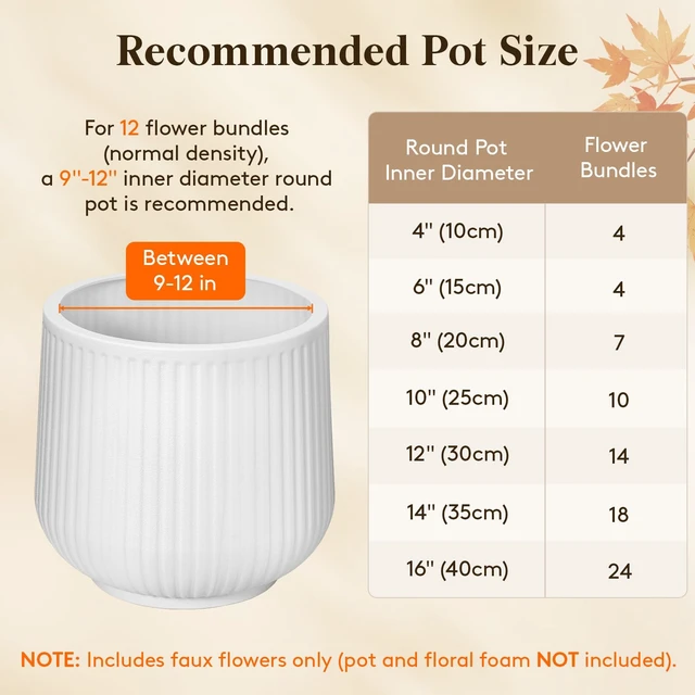 Alt view image 3 of 7 - Fall Artificial Flowers for Outdoor, Faux Flowers for Garden Decor | 12 Bundles Plastic Fake flowers with Eucalyptus Leaves for Autumn Decor, Porch, Yard, Window Box(Sunset Orange)