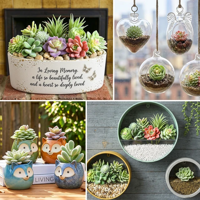 Alt view image 4 of 7 - 12 Pcs Artificial Succulents, Mini Fake Plants Unpotted | Flocked Small Artificial Succulents Assortment, Faux Succulents Floral Decor for Party, Cake, Garden, Outdoor