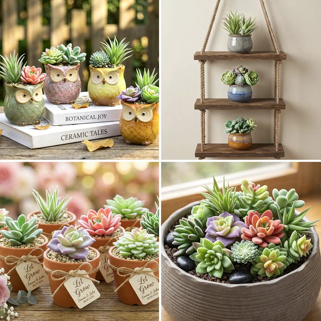 Alt view image 7 of 7 - 12 Pcs Artificial Succulents, Mini Fake Plants Unpotted | Flocked Small Artificial Succulents Assortment, Faux Succulents Floral Decor for Party, Cake, Garden, Outdoor