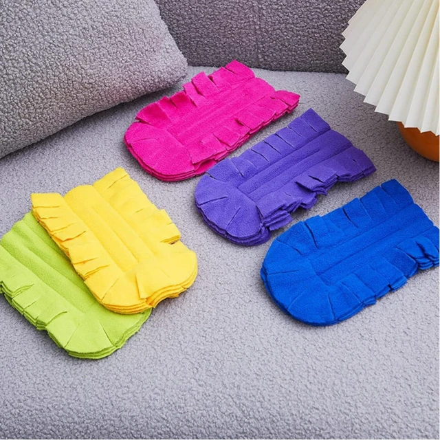 Alt view image 7 of 7 - 15 PCS Reusable Duster Refill, 360° Multi Surface, Wet & Dry Use | Heavy Duty Fleece Duster Pads Refills, Washable Hand Dusters Pads for Cleaning Ceiling, Fan Hardwoods Window Kitchen Floor