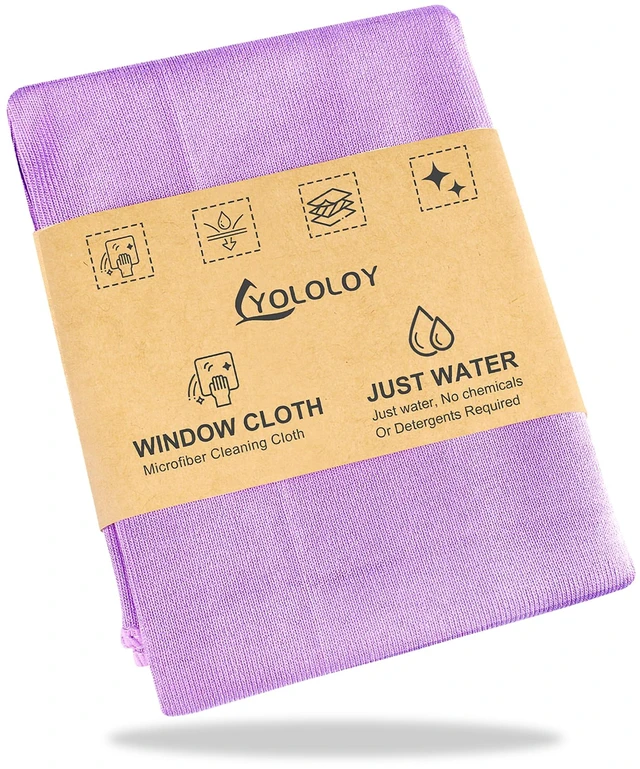 Main image of Norwx - Basic Package - Microfiber - Window Cloth. Just water - without leaving streaks. For Household Enviro Dusting Cleaning Homes, Cars, Bars, Offices. Window Cloth makes cleaning a breeze. Purple