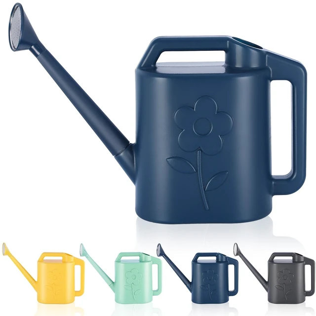 Main image of 2 Gallon Watering Can for Indoor Plants, Garden Watering Cans for Outdoor Plant House Flower, Modern Plant Watering Can Large Long Spout with Sprinkler Head