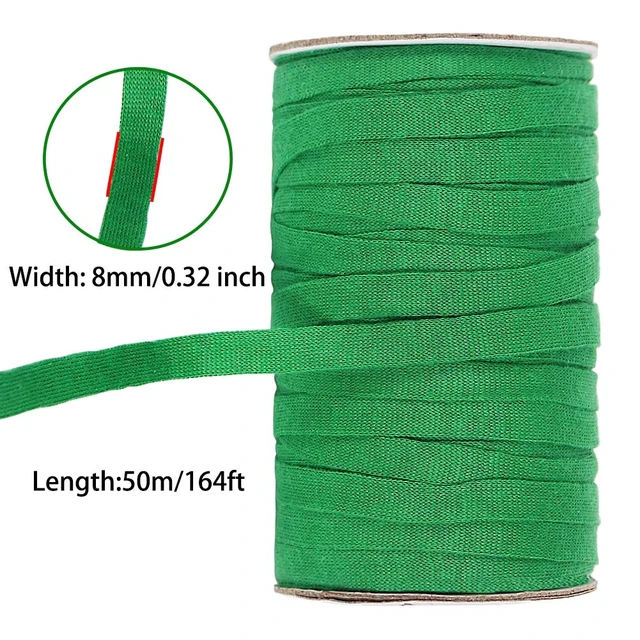 Alt view image 2 of 7 - Plant Ties, 164 Feet 8mm Green Garden Twine for Tomato | Plant String, Gentle on Delicate Stems, Soft and Stretchy, Biodegradable, For Climbing Plants, Roses, and Vines