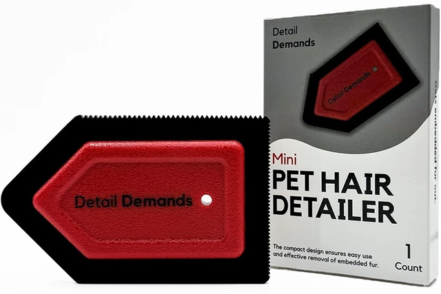 Main image of Mini Pet Hair Remover | Dog Hair Remover for Car Carpet & Car Cleaning Supplies, Cat Hair Remover for Furniture, Reusable Carpet Brush and Lint Remover, Pet Hair Removal Tool