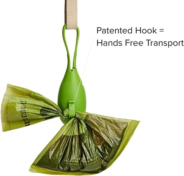 Alt view image 4 of 6 - Dog Poop Bag Holder with Dog Poop Bags, Durable and Guaranteed Leakproof, Lavender Scented, 1 Dispenser and 15 Bags