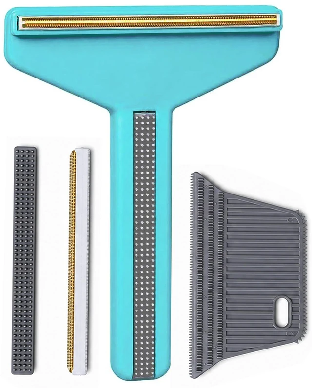 Main image of 3-in-1 Pet Hair Removers, Carpet Rake for Dog Cat Fur Lint Clean Scraper | Fur Removal Tool, Portable Carpet Scraper for Furniture,Rug, Mats, Sofas,Couch, Pet Bed, Fur Lint & Fuzz