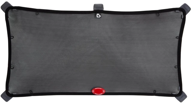Main image of Brica Magnetic Stretch-to-Fit Car Window Shades, Black, 1 Pack