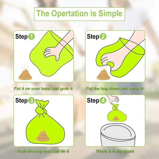 Alt view image 6 of 6 - Dog Poop Pickup Bags Holder Dispenser with 1 Roll Random Color Leak-proof Scented Doggy Waste Bags and Carabiner with Safety Lock Plus Hook and Loop Fastener Never Loose on Leash Lead Again (Pink)