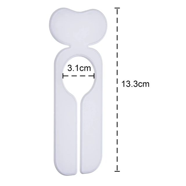 Alt view image 2 of 7 - 20 Pack Closet Dividers for Hanging Clothes Clothing Size Clothing Rack Dividers Baby Closet Dividers Weekly Clothes Organizer with 1 Piece Marker Pen for Home Closet Cloth Store