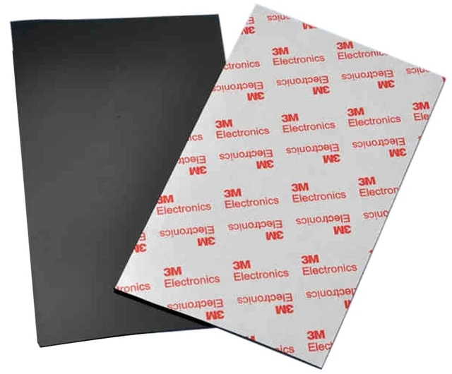 Main image of Non Slip Self Adhesive Silicone Cuttable Furniture Pads, 2-Piece Anti-Sliding Anti-Scratch Rubber Floor Protectors for Any Furniture andHome Appliances (Black)