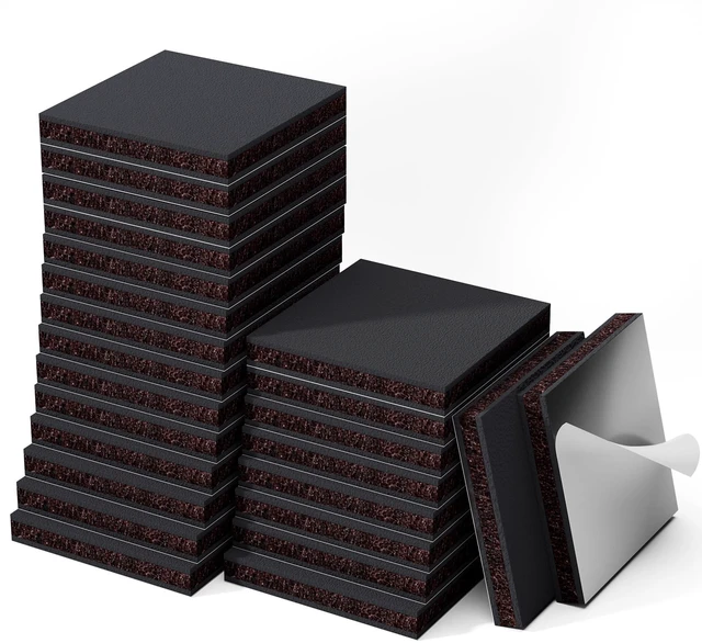 Main image of 2" Non Slip Furniture Pads 24Pcs, Premium Self Adhesive Grippers | Anti Slip Furniture Feet for Hardwood Floors, Anti-Slide Floor Protectors for Couch Bed Stoppers, Keep Furniture in Place!