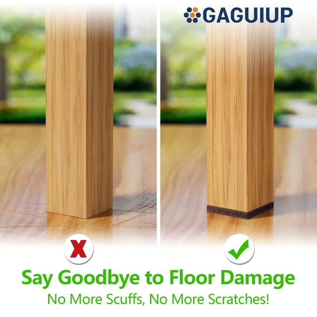 Alt view image 4 of 7 - 2" Non Slip Furniture Pads 24Pcs, Premium Self Adhesive Grippers | Anti Slip Furniture Feet for Hardwood Floors, Anti-Slide Floor Protectors for Couch Bed Stoppers, Keep Furniture in Place!