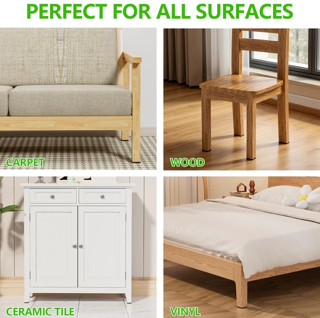 Alt view image 7 of 7 - 2" Non Slip Furniture Pads 24Pcs, Premium Self Adhesive Grippers | Anti Slip Furniture Feet for Hardwood Floors, Anti-Slide Floor Protectors for Couch Bed Stoppers, Keep Furniture in Place!