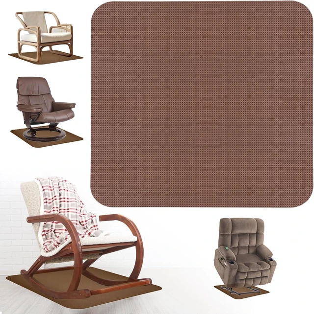 Main image of Recliner Pads for Hardwood Floors Non Skid Furniture Gripper Pad Floor Rubber Mat,Anti Slide Furniture Pad Hardwood Floor Protector,Swivel Chairs Recliner Mats Non Slip Recliner Grippers Coffee