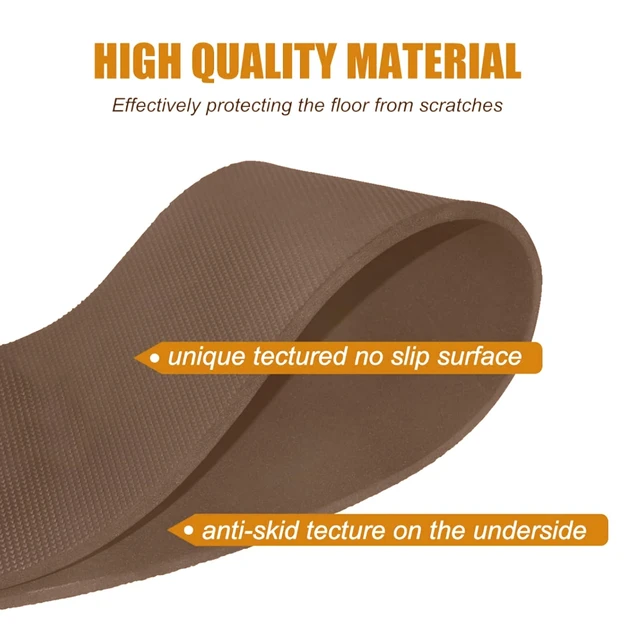 Alt view image 5 of 7 - Recliner Pads for Hardwood Floors Non Skid Furniture Gripper Pad Floor Rubber Mat,Anti Slide Furniture Pad Hardwood Floor Protector,Swivel Chairs Recliner Mats Non Slip Recliner Grippers Coffee