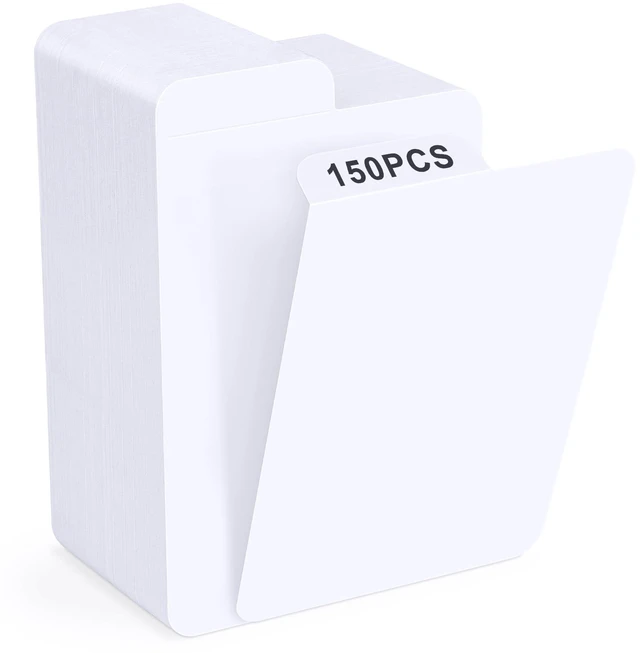 Main image of Trading Card Dividers, 150-Pack Paper Card Divider for Storage Boxes | Vertical Dividers Card for TCG, MTG, Baseball & Sports Cards, with Tabs for Easy Collection Organization