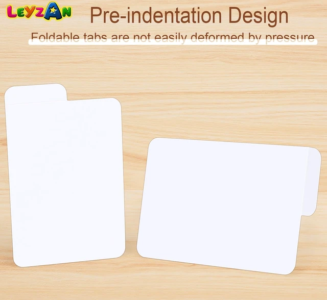 Alt view image 4 of 7 - Trading Card Dividers, 150-Pack Paper Card Divider for Storage Boxes | Vertical Dividers Card for TCG, MTG, Baseball & Sports Cards, with Tabs for Easy Collection Organization
