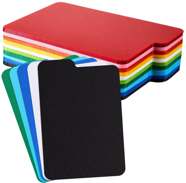 Main image of 50 Pcs Trading Card Dividers, Playing Card Separators, Multicolor | PP Material, 2.6 x 3.8 Inch, For Trading Cards, Playing Cards And Office Storage, 10 Colors, Card Organization