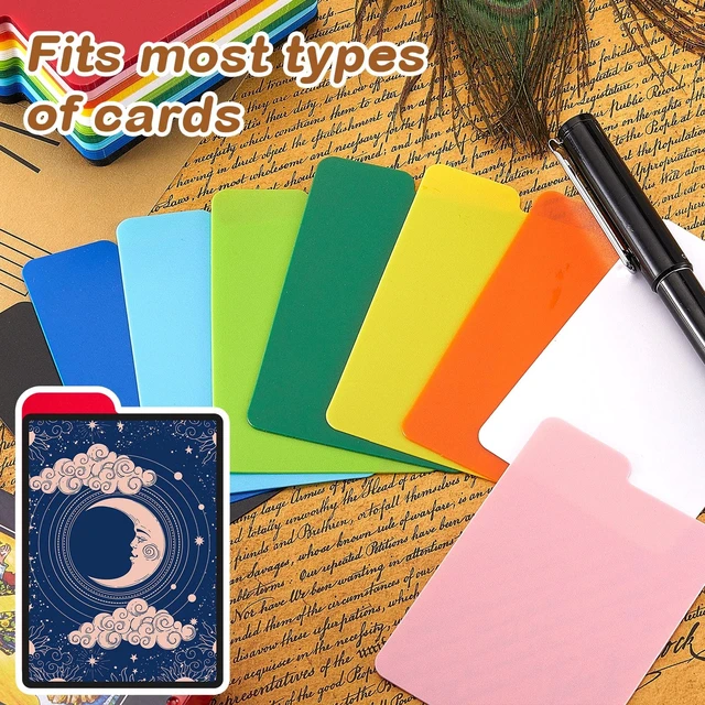 Alt view image 5 of 7 - 50 Pcs Trading Card Dividers, Playing Card Separators, Multicolor | PP Material, 2.6 x 3.8 Inch, For Trading Cards, Playing Cards And Office Storage, 10 Colors, Card Organization