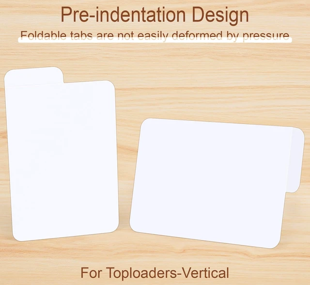Alt view image 4 of 7 - Tall Trading Card Dividers, 150-Pack Paper Card Divider for Storage Boxes | Vertical Dividers Card for TopLoaders, TCG, MTG, Baseball & Sports Cards, with Tabs for Easy Collection Organization