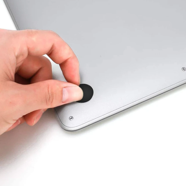 Alt view image 3 of 3 - 8 Pcs Laptop Rubber Feet(0.7 inch Diameter), Non-Slip Replacement Bottom Case Feet for MacBook Case (MacBook Pro/MacBook Air Shell Cover)