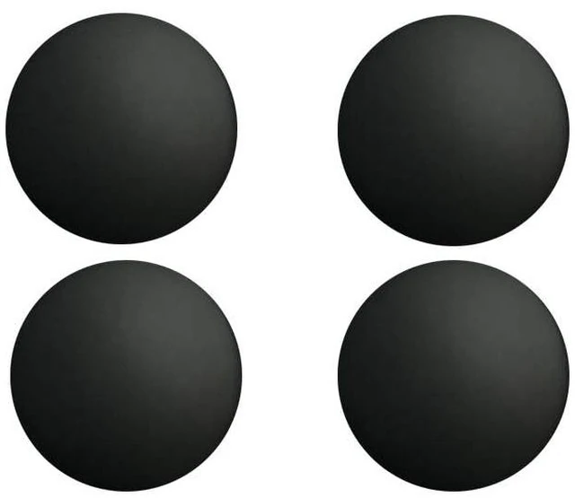 Main image of 6 PCS Anti Slip Self Adhesive Rubber Feet Pad, Replacement Bottom Feet for MacBook, MacBook Air, MacBook Pro, Laptop, Keyboard, Coffee Maker, Speaker, Appliance Feet,Multiple Purpose(Black)