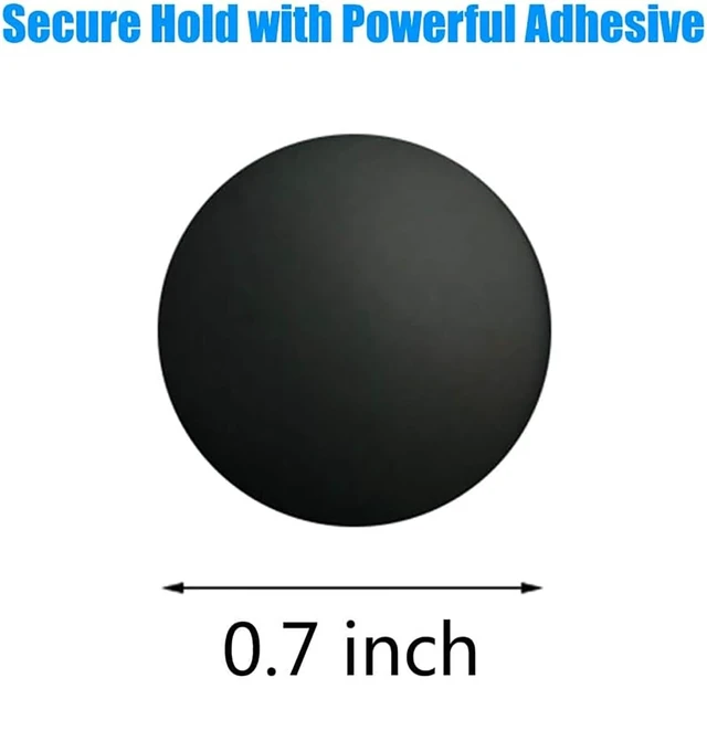 Alt view image 2 of 3 - 6 PCS Anti Slip Self Adhesive Rubber Feet Pad, Replacement Bottom Feet for MacBook, MacBook Air, MacBook Pro, Laptop, Keyboard, Coffee Maker, Speaker, Appliance Feet,Multiple Purpose(Black)