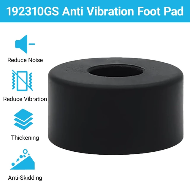 Alt view image 2 of 6 - 4PCS 192310GS Anti Vibration Rubber Feet Pads Bumper for Air Compressors, Generators Pressure Washers Isolation Mounts Compatible with Coleman Powermate 094-0026 Sanborn E106661, Husky Fini D091007