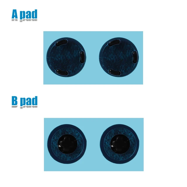 Alt view image 3 of 7 - 4-Pack Laptop Rubber Feet for Microsoft Surface Laptop 3/4/5, 0.9cm/0.35in | Rubber, for Surface Laptop 3/4/5, Diameter 0.35in, Black