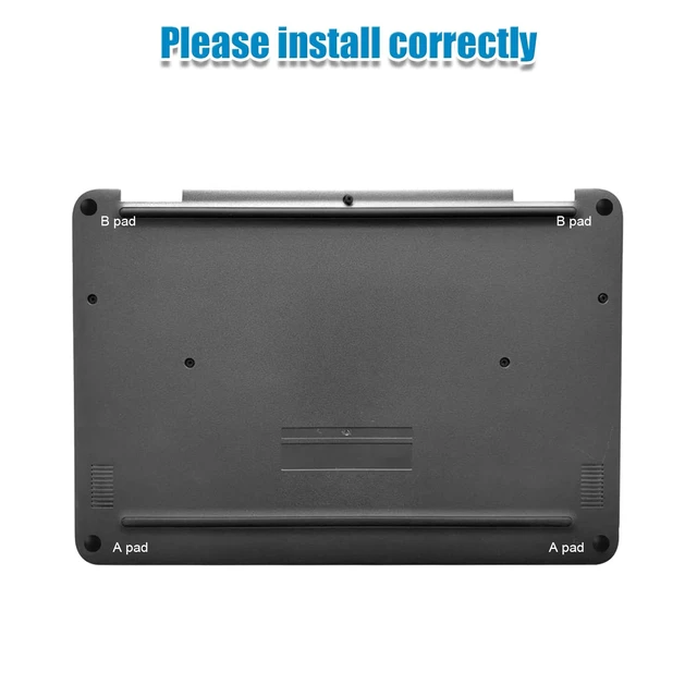 Alt view image 4 of 7 - 4-Pack Laptop Rubber Feet for Microsoft Surface Laptop 3/4/5, 0.9cm/0.35in | Rubber, for Surface Laptop 3/4/5, Diameter 0.35in, Black