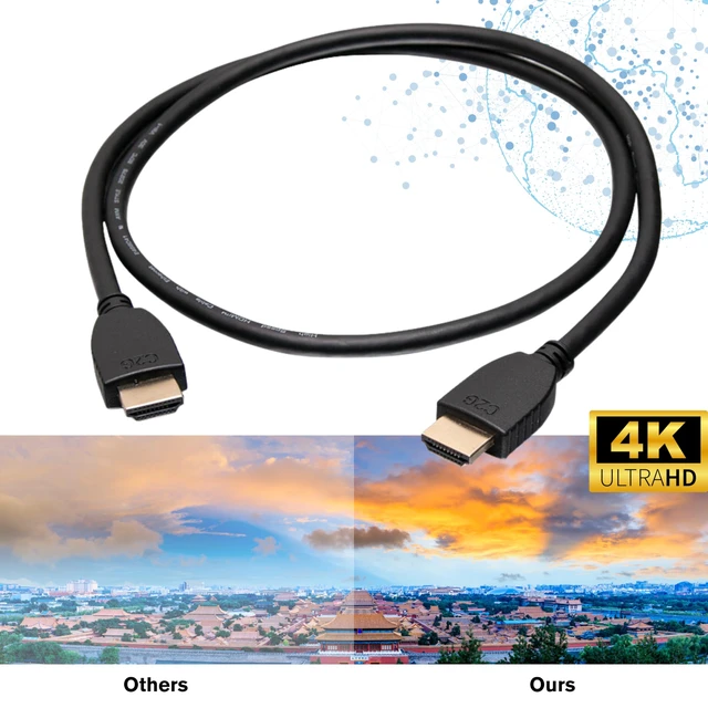 Alt view image 5 of 6 - 4ft (1.2m) Core Series High Speed HDMITM Cable with Ethernet - 4K 60Hz