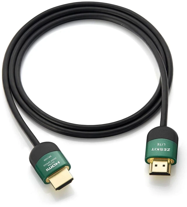 Main image of Lite 48Gbps Slim Certified Ultra High Speed HDMI Cable 5ft, 4K120 8K60 144Hz eARC HDR HDCP 2.2 2.3 Compatible with Dolby Vision Apple TV 4K Roku Sony LG Samsung Xbox Series X RTX 3080 PS4 PS5