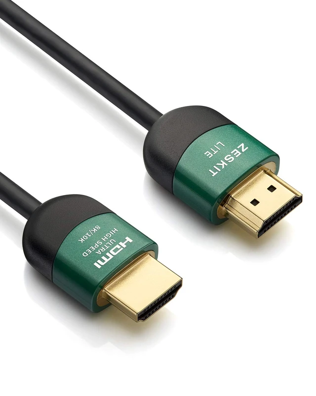 Alt view image 3 of 7 - Lite 48Gbps Slim Certified Ultra High Speed HDMI Cable 5ft, 4K120 8K60 144Hz eARC HDR HDCP 2.2 2.3 Compatible with Dolby Vision Apple TV 4K Roku Sony LG Samsung Xbox Series X RTX 3080 PS4 PS5
