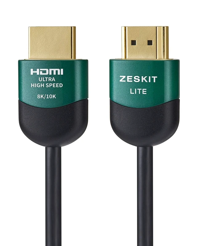 Alt view image 6 of 7 - Lite 48Gbps Slim Certified Ultra High Speed HDMI Cable 5ft, 4K120 8K60 144Hz eARC HDR HDCP 2.2 2.3 Compatible with Dolby Vision Apple TV 4K Roku Sony LG Samsung Xbox Series X RTX 3080 PS4 PS5