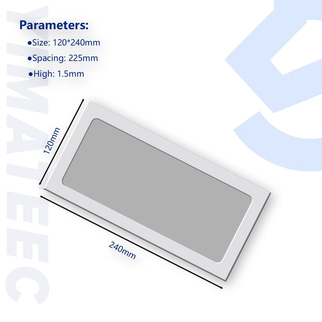 Alt view image 5 of 6 - Dust Filter PC 240mm for Computer Cooler/PSU/Routers Nylon 80 Mesh, Magnetic Frame PC Fan Dust Mesh PC Cooler Filter Dustproof Computer Fan Grills (Nylon, 120x240mm, 2pcs, White)