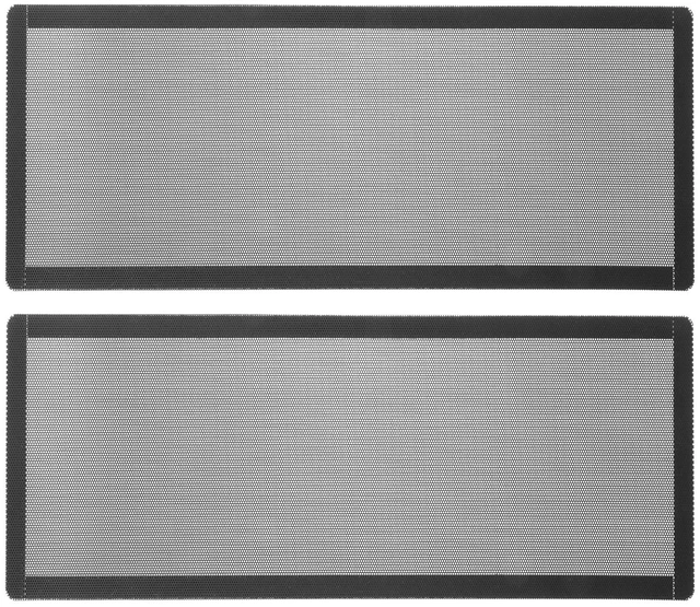 Main image of 2PCS 280 x 140mm Computer Case Fan Dust Filter, Magnetic Frame | Dust proof Case Covers for Computer Fan
