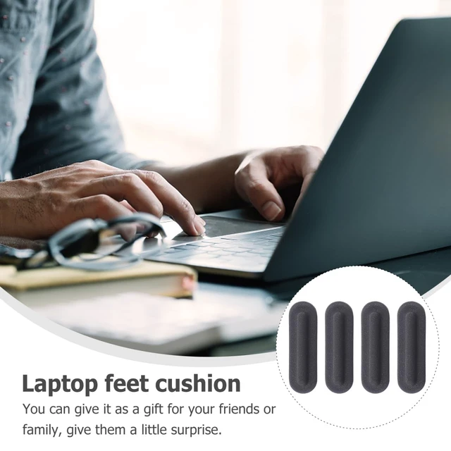 Alt view image 3 of 7 - Laptop Feet Pads Adhesive Rubber Feet for Laptop Bottom Anti-Slip Pads for Low Profile Computer Rubber Compatible with Thinkpad 4 Pack