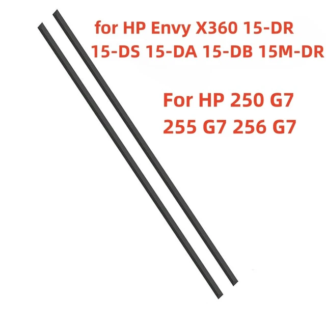 Alt view image 3 of 7 - Laptop Bottom Case Rubber Feet Strips Replacement for HP Envy x360 15-DS 15-DR 15M-DR 15M-EE 15-DA 15G-DX 15M-EE0013DX 15-DS1083CL 15-DR1075CL 15-DB 250 G7 255 G7 256 G7 Series Black