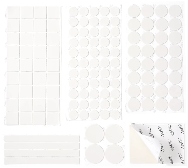 Main image of Silicone Furniture Pads, 132 Pcs Non Slip Rubber Protectors | Self Adhesive & Cuttable Design Helps Prevent Sliding, Reduce Noise & Protect Furniture, Appliances and Surfaces