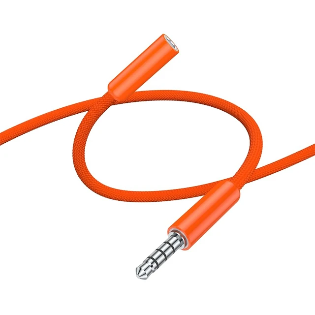 Alt view image 2 of 5 - 4FT Headphone Extension Cable 3.5mm Male to Female Stereo Audio Extension Cable with Microphone Nylon Braided Aux Adapter Extender Cord for Home/Car Stereos Smartphones Tablets Media Players and More