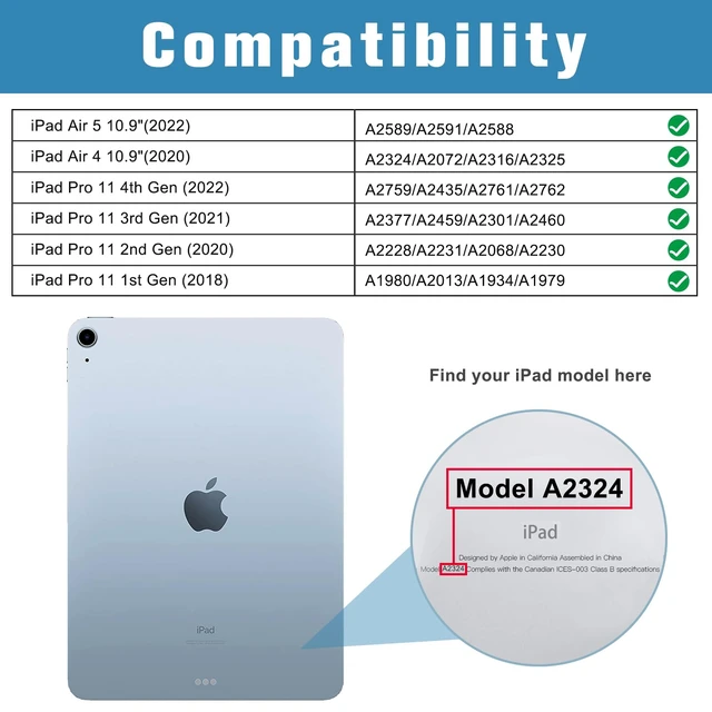Alt view image 2 of 4 - 2 Pack iPad Air 5 2022 / Air 4 2020 Screen Protector, iPad Pro 11 2021 2020 2018 Tempered Glass Screen Film Guard for 10.9 inch iPad Air 5th Gen/Air 4th Gen, iPad Pro 11" 3rd 2nd 1st Gen