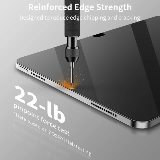 Alt view image 5 of 7 - Screen Protector for iPad A16 11th/10th generation, HD Clarity | 9H+ Tempered Glass with Installation Box, Anti-Scratch, Apple Pen Compatible, Bubble-Free, 2 Pack screen protector ipad a16