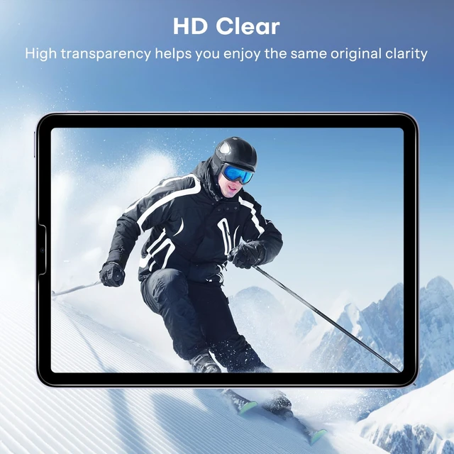 Alt view image 5 of 7 - Screen Protector for iPad Air 5th/4th Generation & iPad Pro 11 inch | Tempered Glass for iPad Air 5/4 (10.9", 2022/2020) & iPad Pro 11 (2022-2019) Case Friendly, Apple Pencil Compatible, 2 Pack
